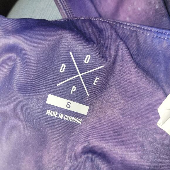 DOPE Purple Tie-Dye Leggings - Picture 7 of 7